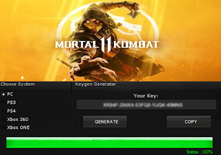 Mortal kombat 11 download key